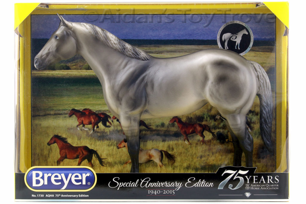 Breyer 1730 75th Anniversary Americcan Quarter Horse Grulla