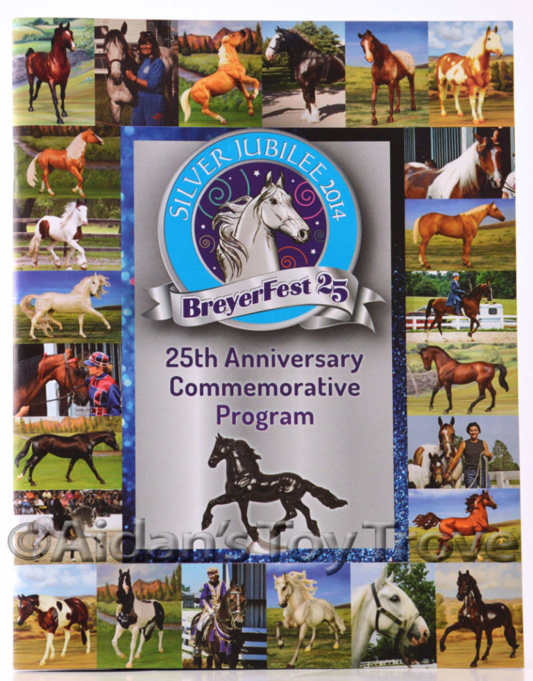BreyerFest 2014 Silver Anniversary Commemorative Program Full Color