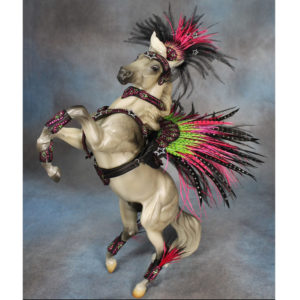Breyer Silent Auction Silver with Costume