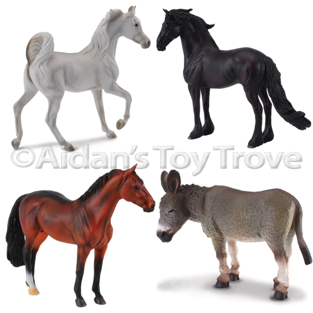 Corral Pals Series CollectA Mini Horse Figurine 12 Piece Set #A1109 Breyer 