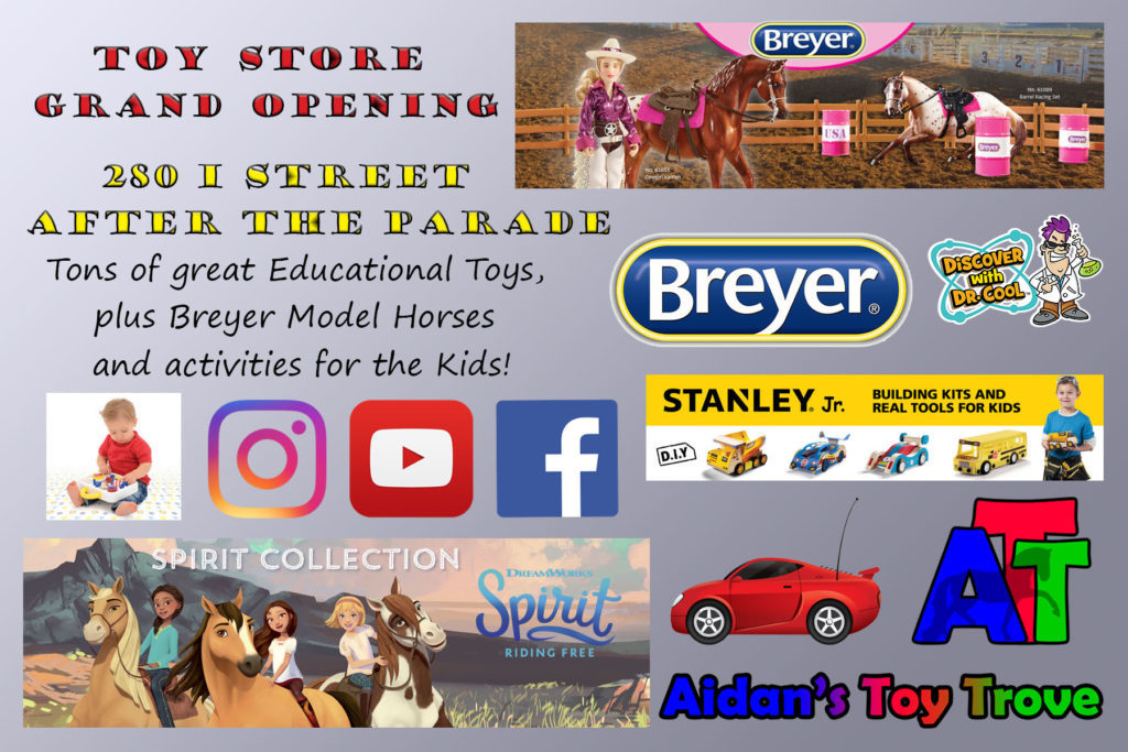 Aidan's Toy Trove Retail Store Grand Opening