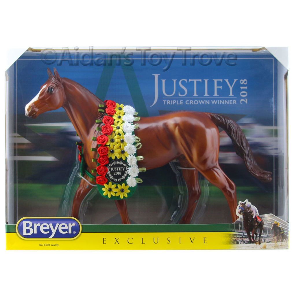 breyer horse justify